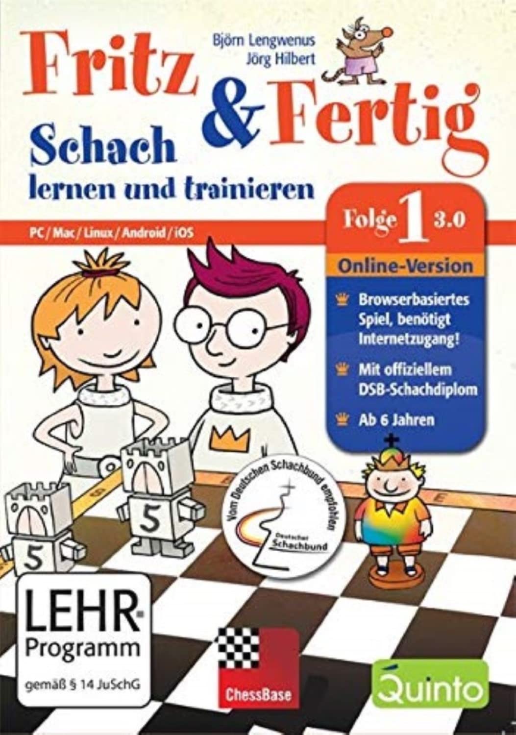 Fritz & Fertig Folge 1 (online, 2014) – Schach lernen und trainieren Games