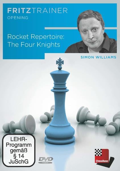 Rocket Repertoire: The Four Knights: Fritztrainer - interaktives Videoschachtraining Leisure & Fun