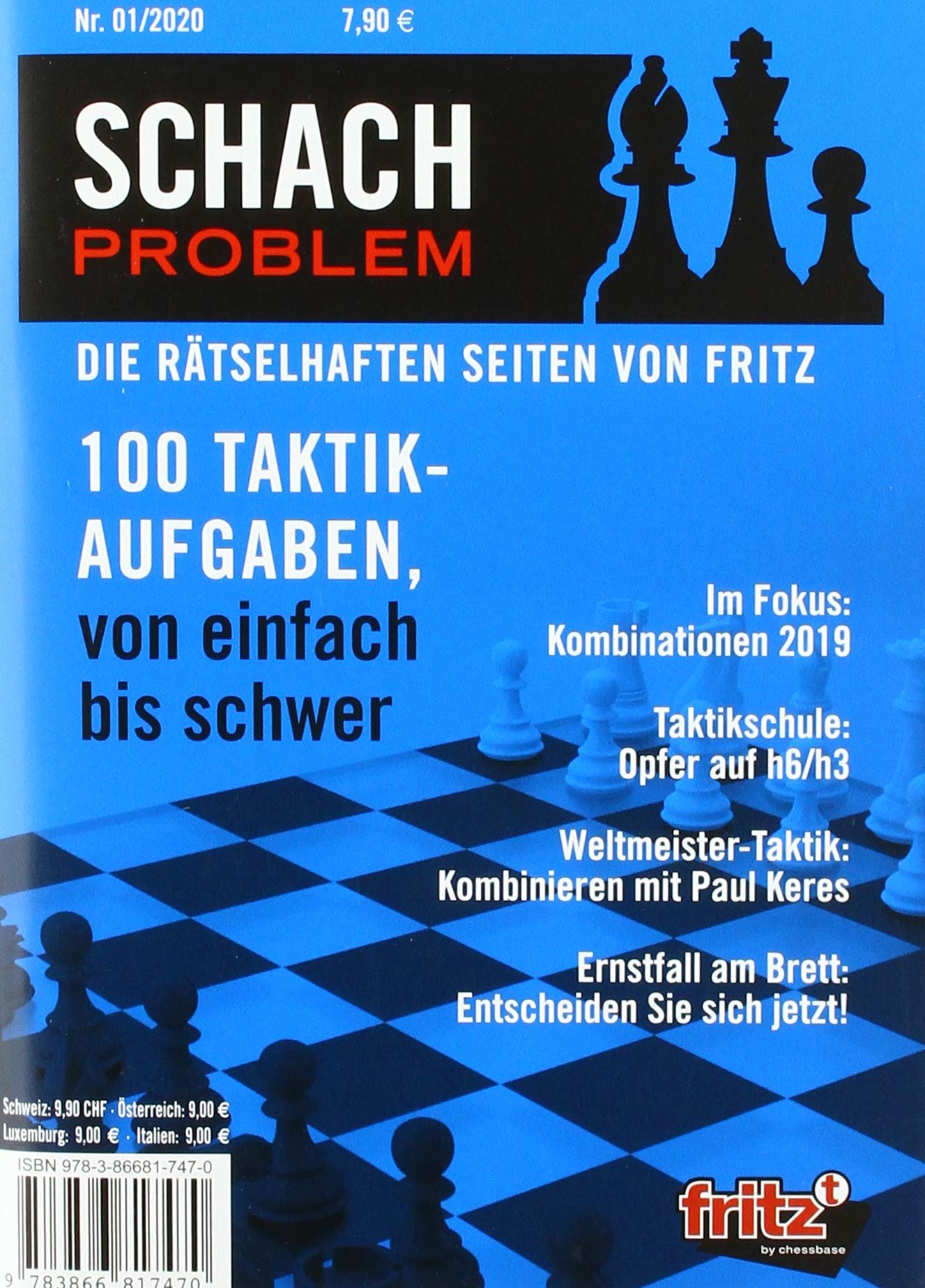 Schach Problem Heft #01/2020: Die rätselhaften Seiten von Fritz (Schach-Problem: Über 100 Schachaufgaben) Leisure & Fun