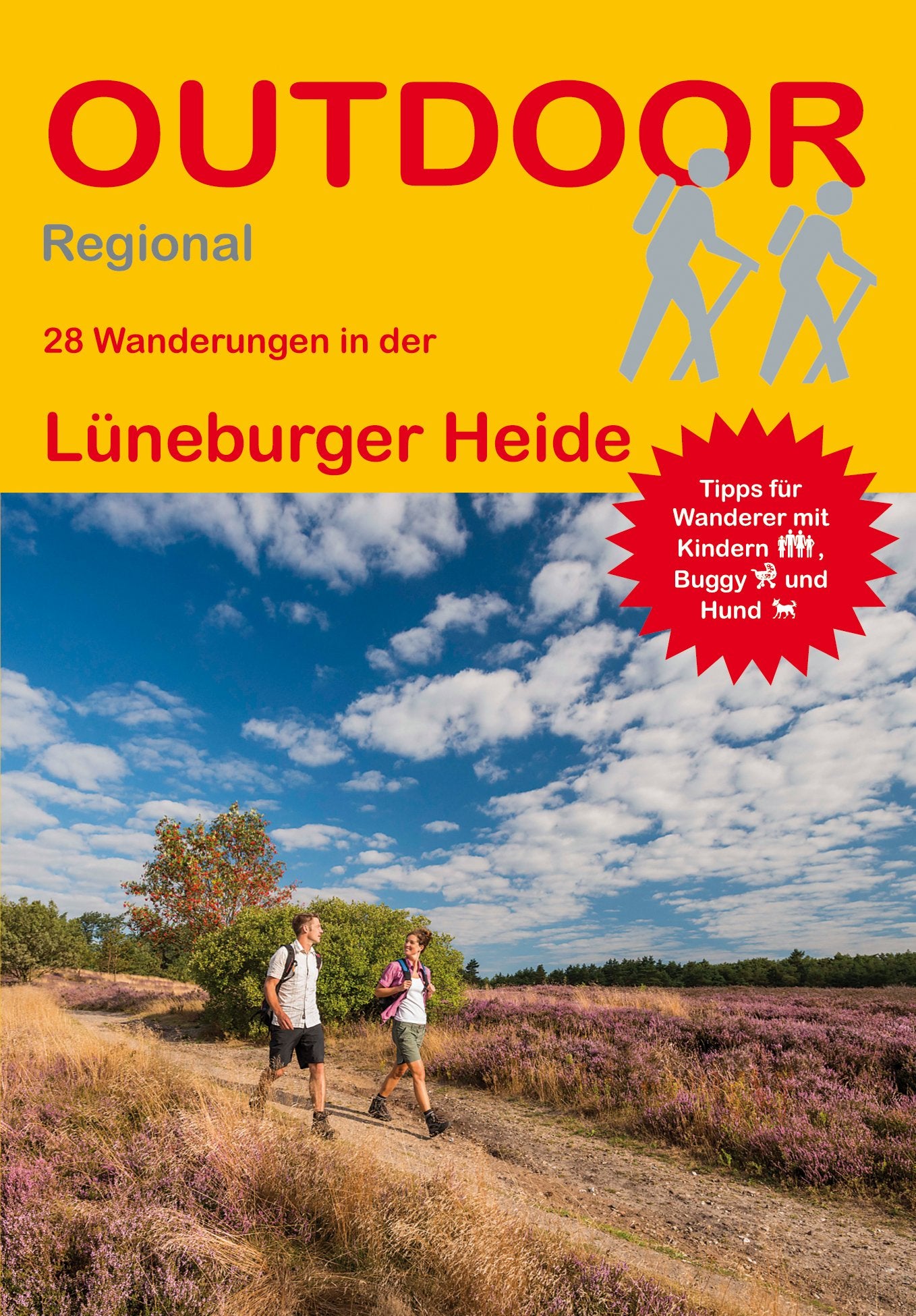 Lüneburger Heide: 28 Wanderungen in der Lüneburger Heide (Outdoor Regional): Tipps für Wanderer mit Kindern, Buggy und Hund Leisure, Home & Garden