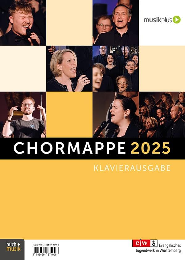 Chormappe 2025 Klavierausgabe Arts & Music
