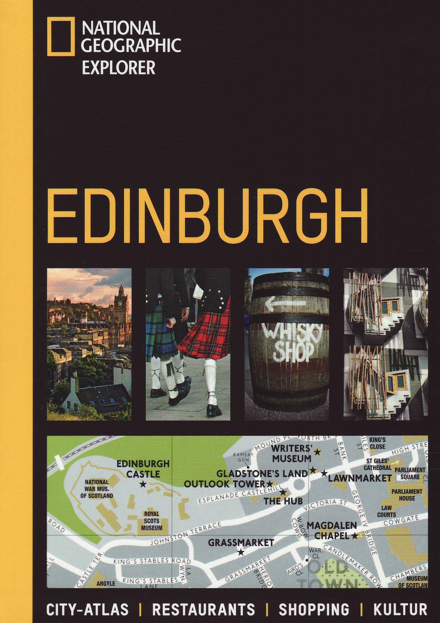 Edinburgh: City-Atlas, Restaurants, Shopping, Kultur (National Geographic Explorer) Leisure, Home & Garden