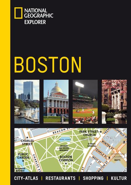 National Geographic Explorer Boston: City-Atlas, Restaurants, Shopping, Kultur Leisure, Home & Garden