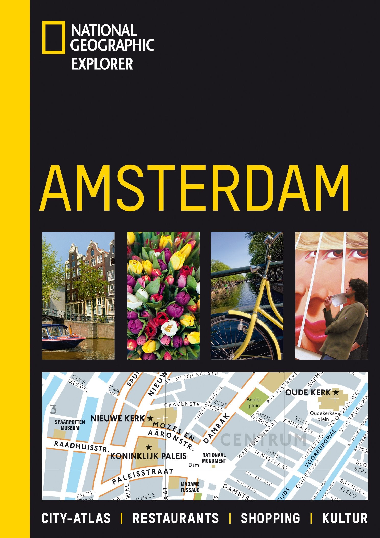 Amsterdam: City-Atlas, Restaurants, Shopping, Kultur (National Geographic Explorer) Leisure, Home & Garden