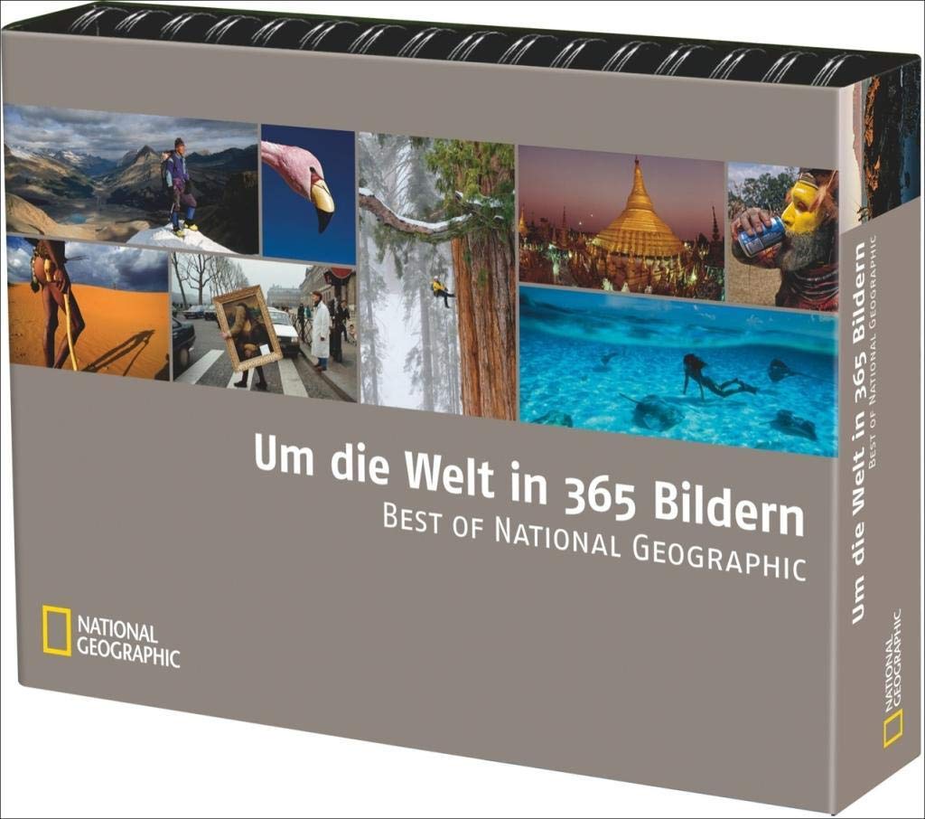 Tischaufsteller Um die Welt in 365 Bildern: Best of National Geographic Garden & Plants