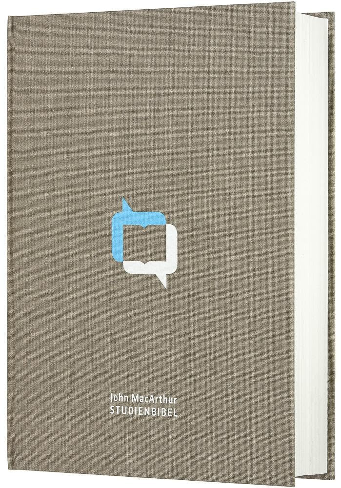 Product Image: MacArthur Studienbibel - Schlachter 2000 (Hardcover, grau)