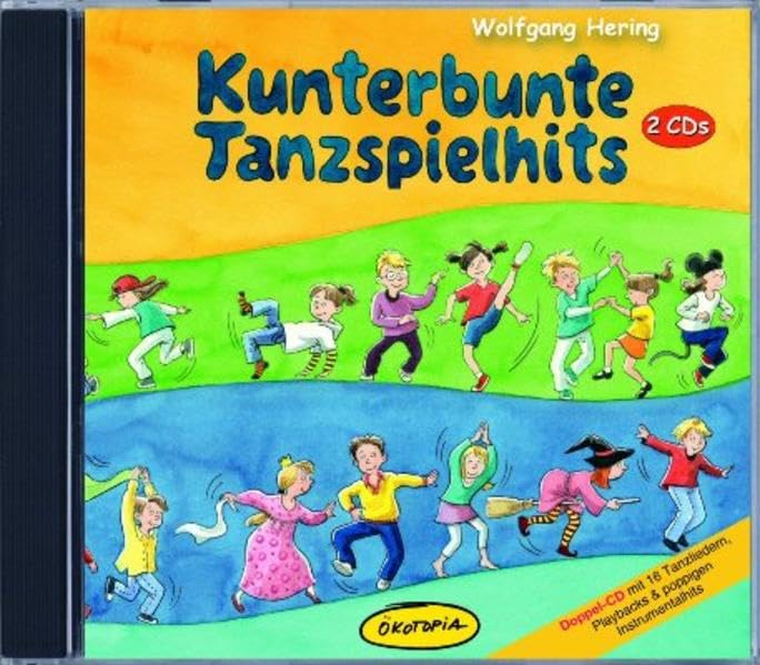 Kunterbunte Tanzspielhits (Doppel-CD): Doppel-CD mit 16 Tanzliedern, Playbacks & poppigen Instrumentalhits (Ökotopia Mit-Spiel-Lieder) Film, Art & Culture