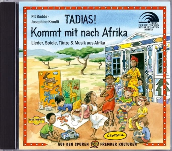 Tadias! Kommt mit nach Afrika: Lieder, Spiele, Tänze & Musik aus Afrika (Weltmusik für Kinder) Sheet Music