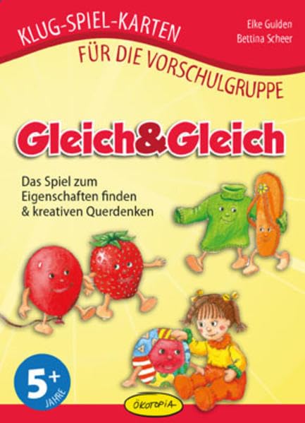 Gleich&Gleich: Das Spiel zum Eigenschaften finden & kreativen Querdenken (Klug-Spiel-Karten für die Vorschulgruppe) Board Games