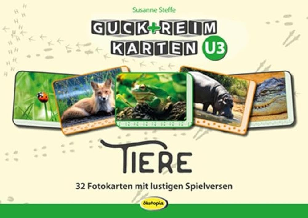 Guck-ReimKarten U3 - TIERE Non-fiction