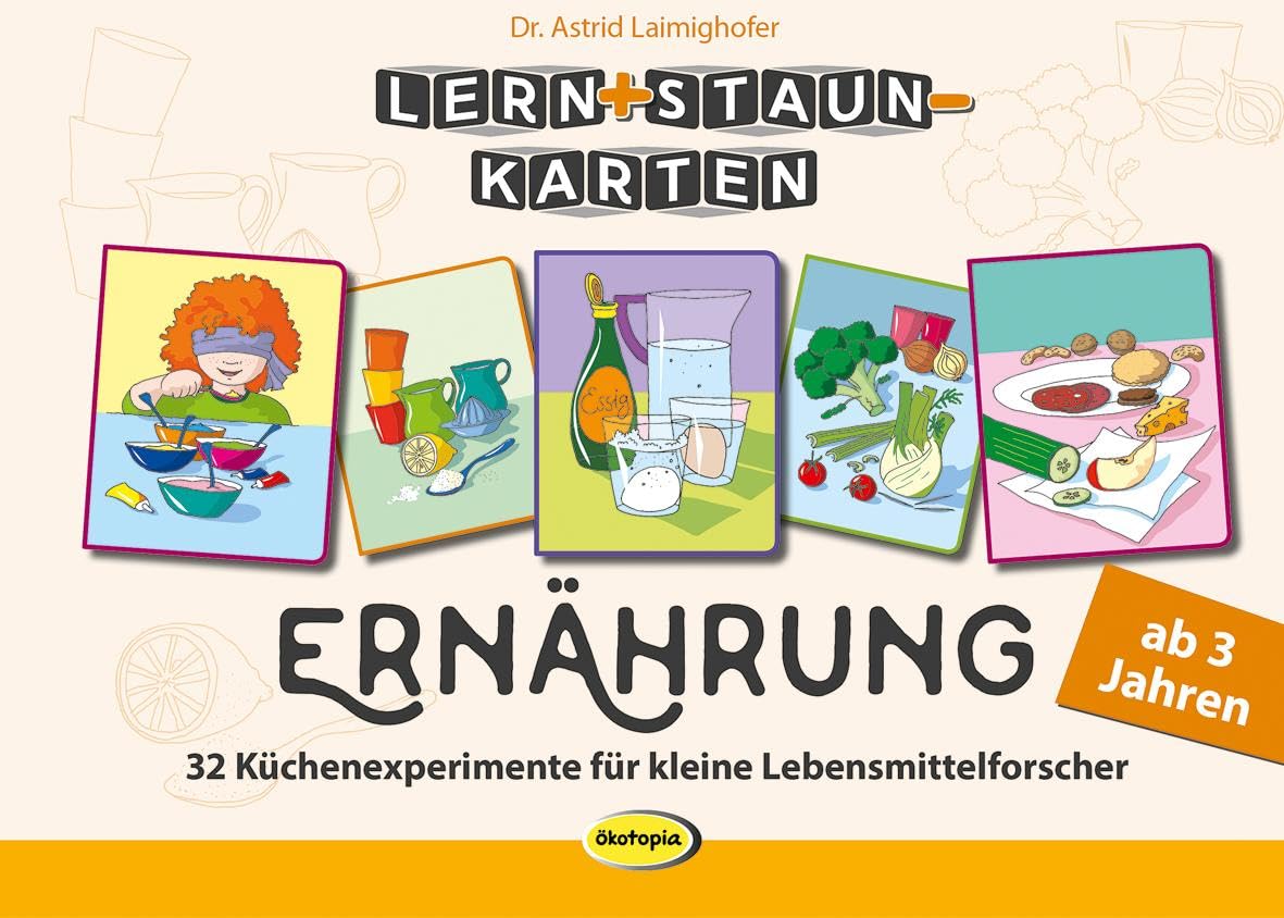 Lern+Staun-Karten: Ernährung Books