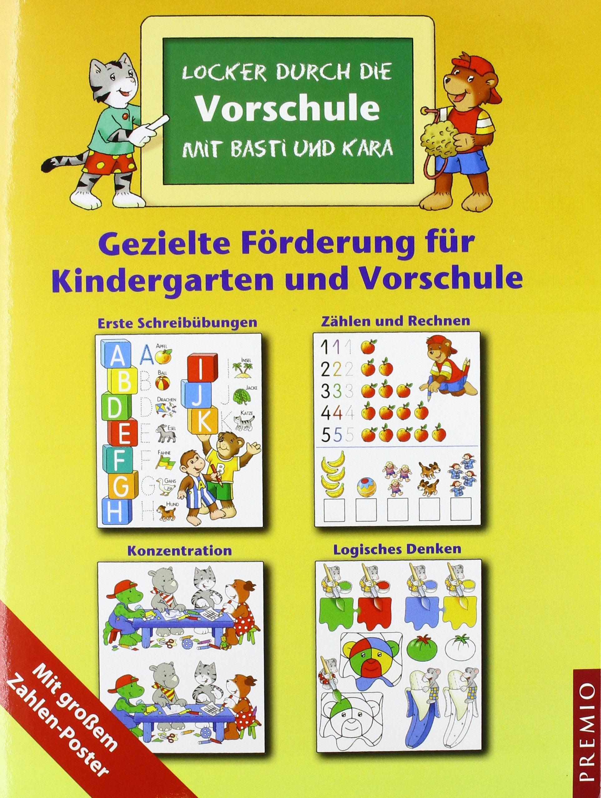 Locker durch die Vorschule mit Basti und Kara: Gezielte Förderung für Kindergarten und Vorschule Non-fiction