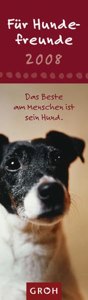 Für Hundefreunde 2008: Lesezeichenkalender - 12 VE Living & Furnishing