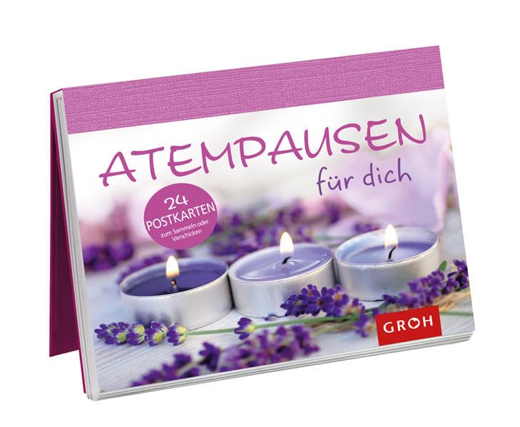 Atempausen für dich - Postkartenbuch mit 24 Karten book