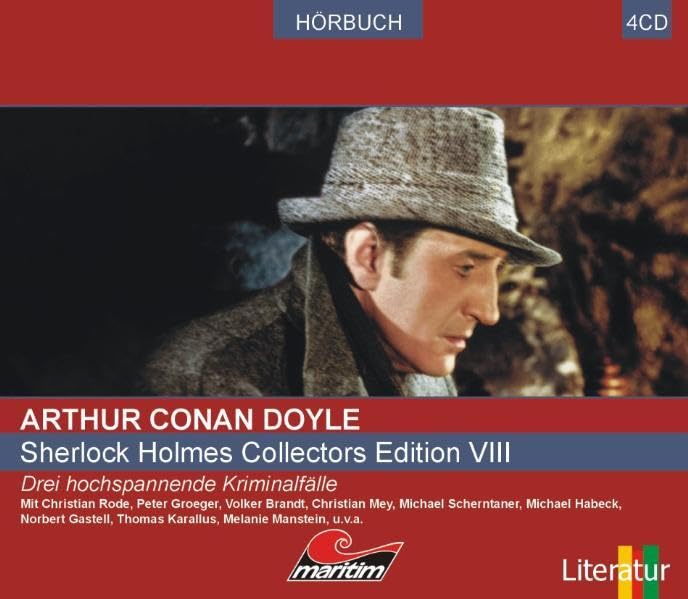 Sherlock Holmes Collectors-Edition VIII: Drei Kriminalgeschichten: Drei hochspannende Kriminalfälle. Im Zeichen der Vier; Das gelbe Gesicht; Das Diadem Contemporary literature