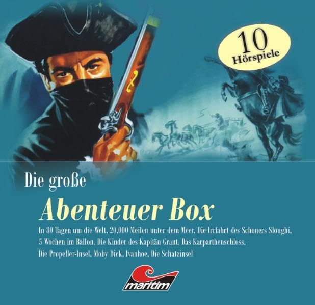 Product Image: Die große Abenteuer Box, 10 Audio-CDs
