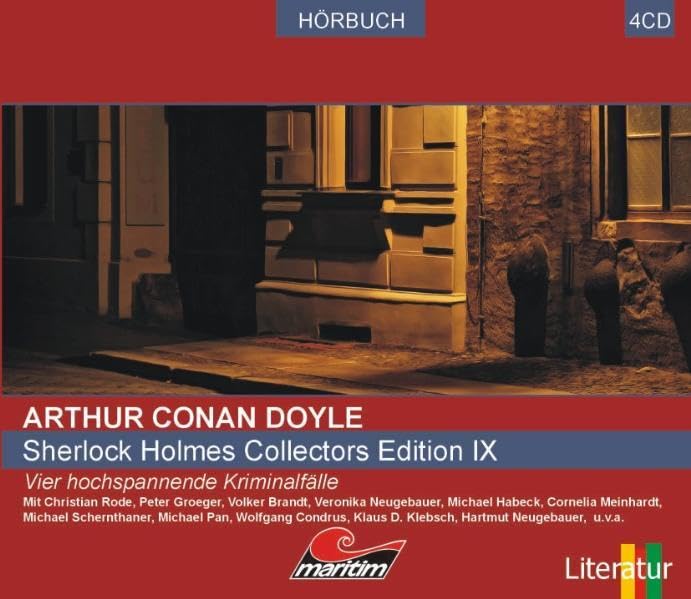 Sherlock Holmes Collectors-Edition IX: Vier Kriminalgeschichten: Vier hochspannende Kriminalfälle: Der vermisste Rugbyspieler; Der Mann mit der ... der Rothaarigen; Eine Frage der Identität Contemporary literature