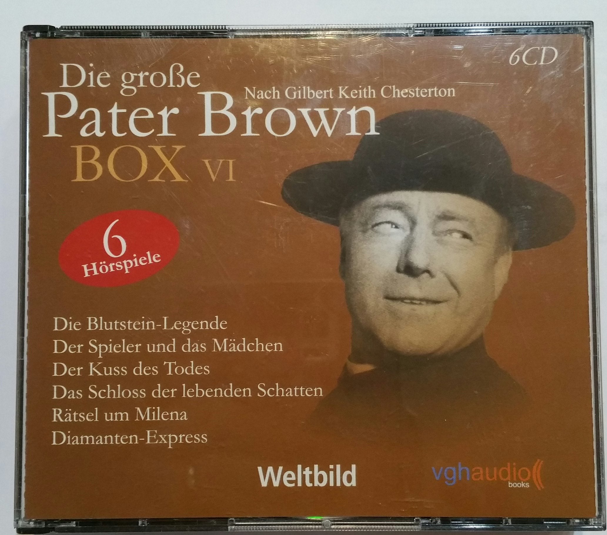 Nach Gilbert Keith Chesterton - Die große Pater Brown Box NR. VI , 6 CD Hörspielebox Music