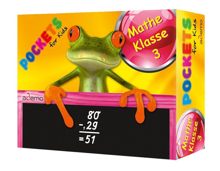 Pockets for Kids, Mathe Klasse 3 Learning & Reference