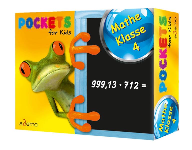 Pockets for Kids, Mathe Klasse 4 Learning & Reference
