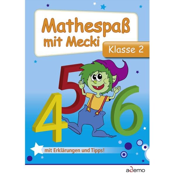 Kinderlehrbuch Mathespaß mit Mecki, Klasse 2 book