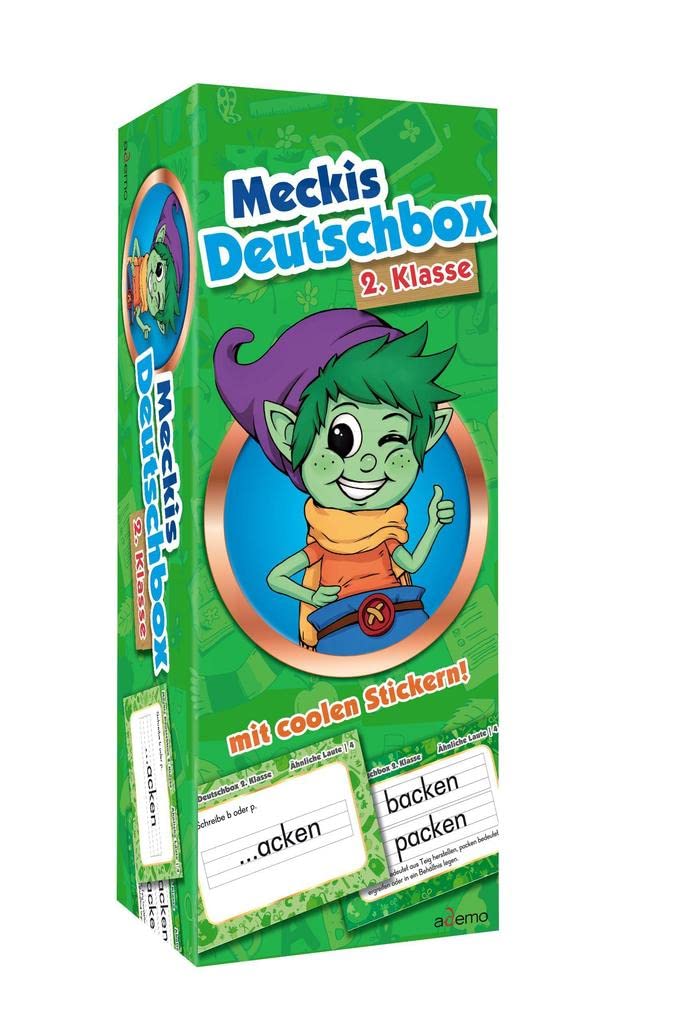 Karteikarten Meckis Deutschbox 2. Klasse Learning & Reference