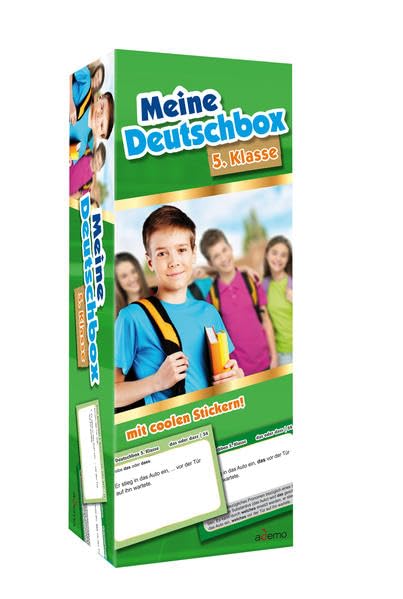 Karteikarten Meine Deutschbox 5. Klasse Learning & Reference
