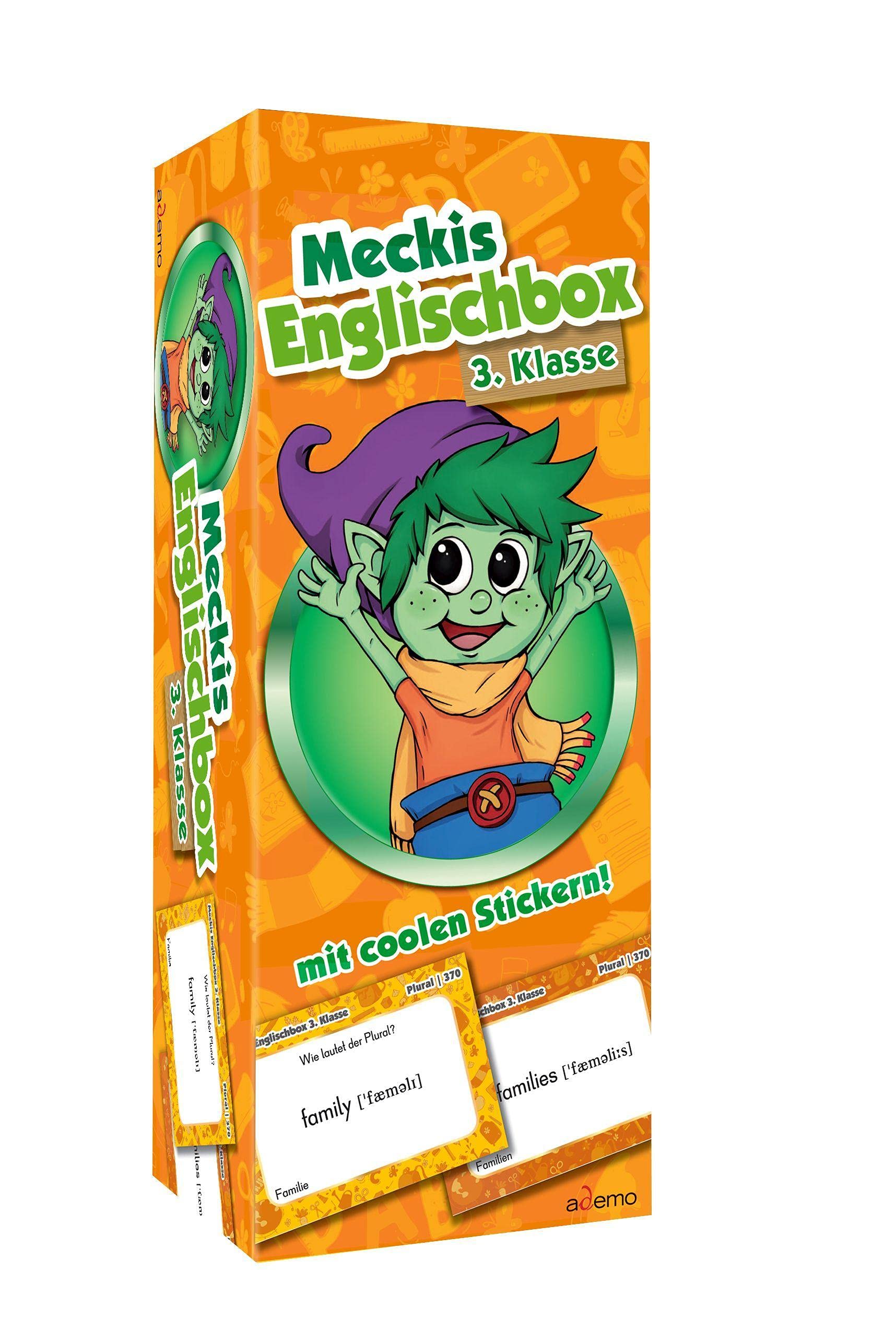 Karteikarten Meckis Englischbox 3. Klasse Foreign Languages ​​& Dictionaries