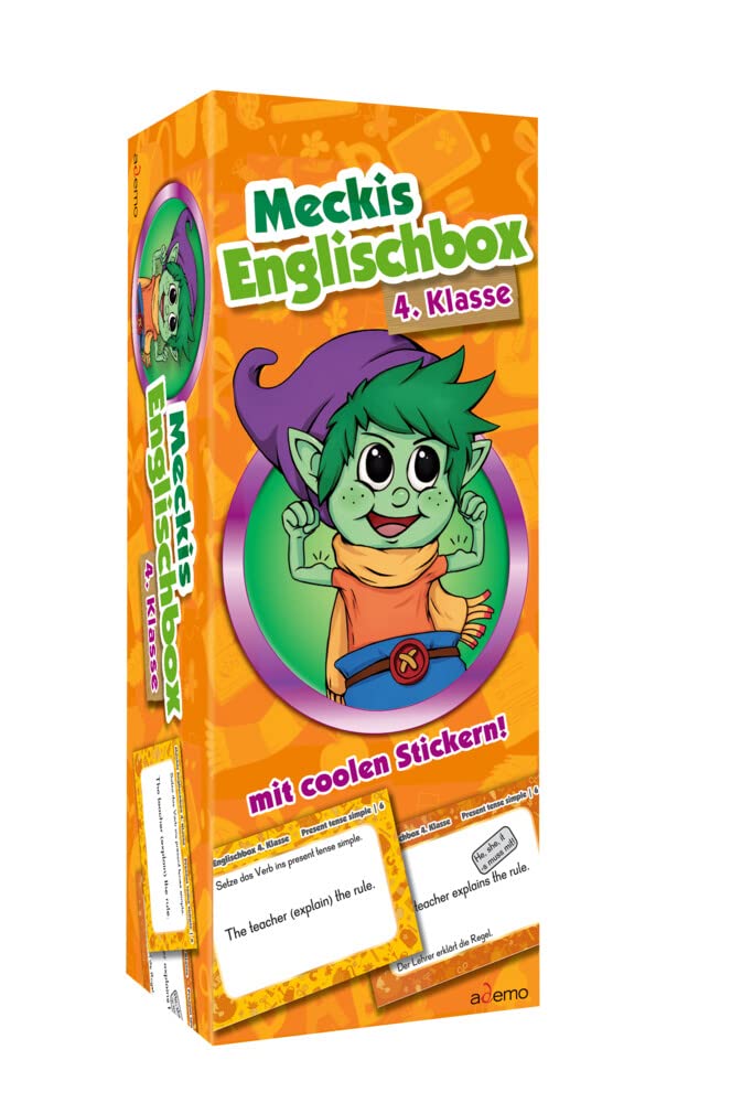 Karteikarten Meckis Englischbox 4. Klasse Foreign Languages ​​& Dictionaries