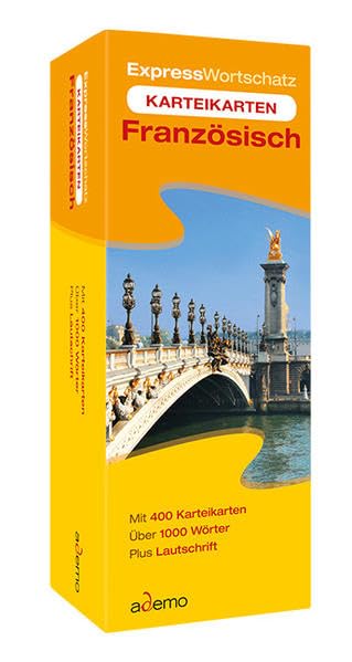 Expresswortschatz Französisch, Karteikarten in Lernbox book