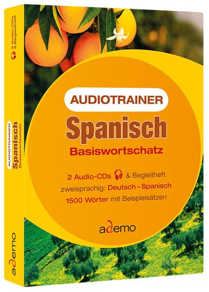 Audiotrainer Basiswortschatz Spanisch: Zweisprachig: Deutsch-Spanisch. 1500 Wörter mit Beispielsätzen. Für Anfänger, Wiedereinsteiger und Schüler der ... Wiedereinsteiger und Schüler der Klassen 5-8 Foreign Languages ​​& Dictionaries
