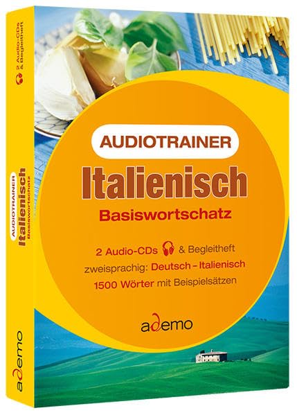 Audiotrainer Basiswortschatz Italienisch: Zweisprachig: Deutsch-Italienisch. 1500 Wörter mit Beispielsätzen. Für Anfänger, Wiedereinsteiger und ... Wiedereinsteiger und Schüler der Klassen 5-8 Foreign Languages ​​& Dictionaries