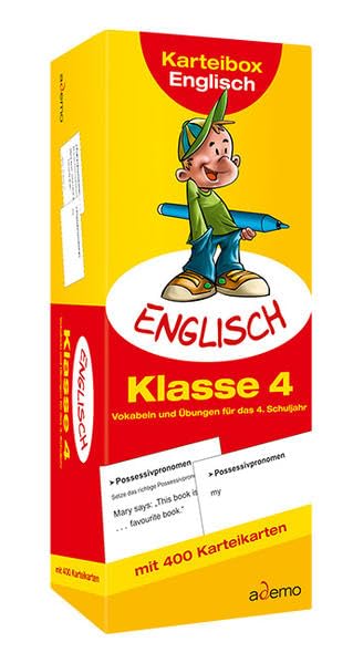 Karteibox Englisch, Klasse 4: Vokabeln und Übungen für das 4. Schuljahr Foreign Languages ​​& Dictionaries
