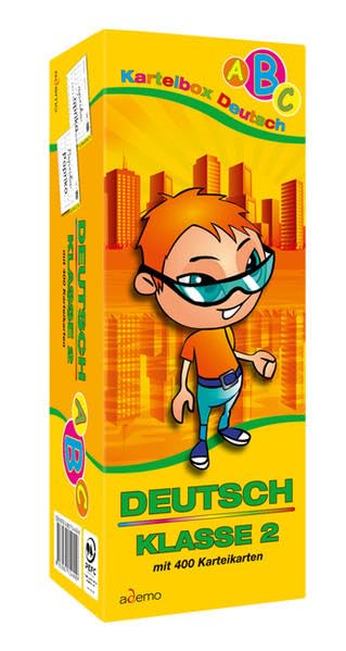 Karteibox Deutsch Klasse 2 Learning & Reference