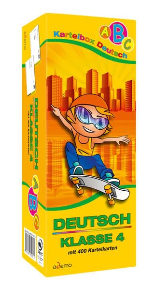 Karteibox Deutsch Klasse 4 book