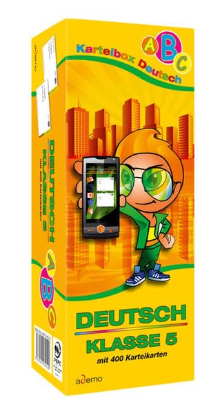 Karteibox Deutsch Klasse 5 Learning & Reference