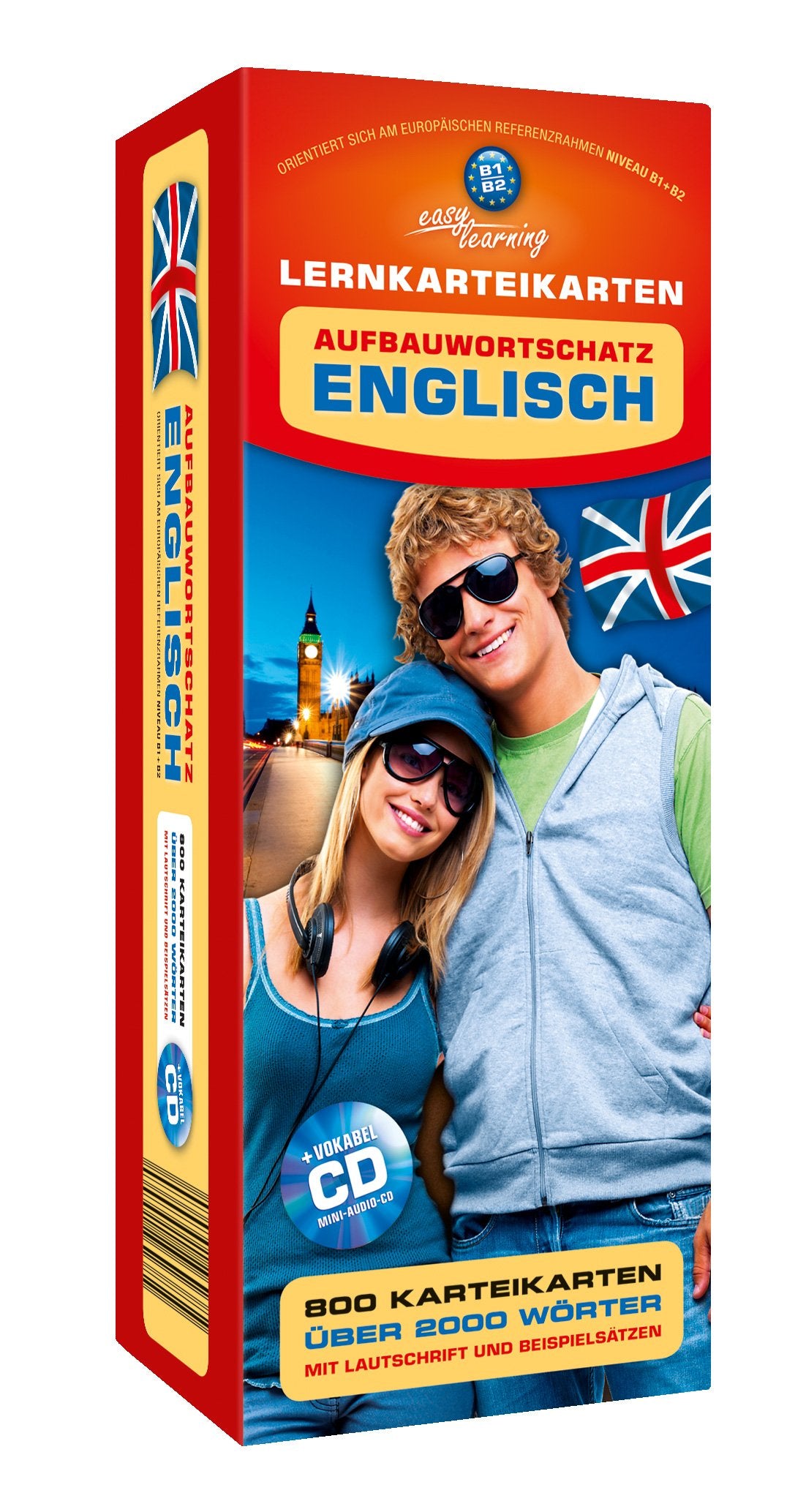 Karteikarten Englisch Aufbauwortschatz + Mini Audio CD Books