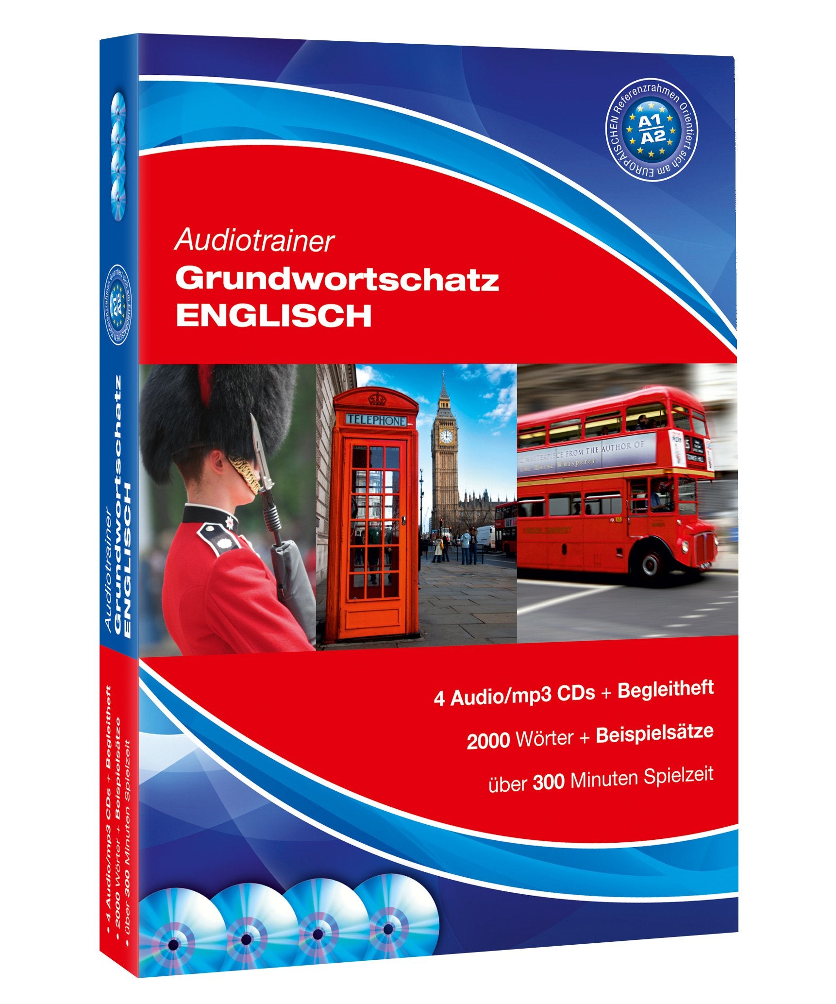 Audiotrainer Englisch Grundwortschatz, 4 CDs Books