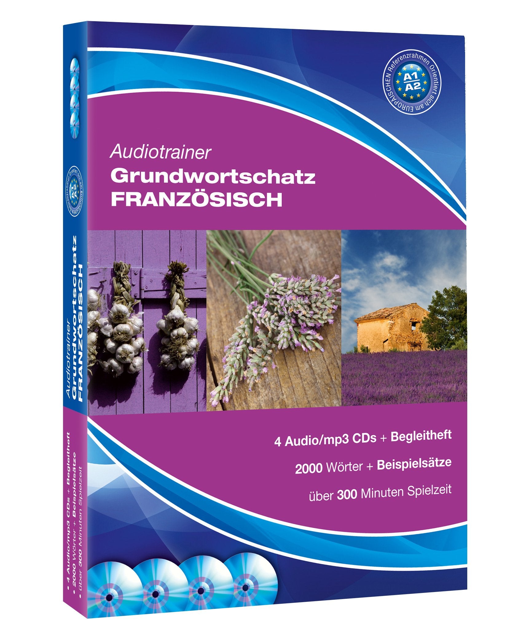 Audiotrainer Französisch Grundwortschatz, 4 CDs Books