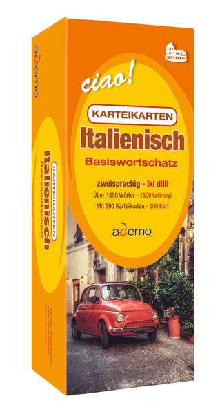Karteikarten - Basiswortschatz Italienisch: Niveau A1 bilingual / zweisprachig: (Auflage 2) Foreign Languages ​​& Dictionaries