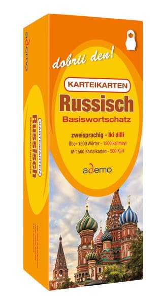 Karteikarten - Basiswortschatz Russisch: Niveau A1 bilingual / zweisprachig: (Auflage 2) Foreign Languages ​​& Dictionaries