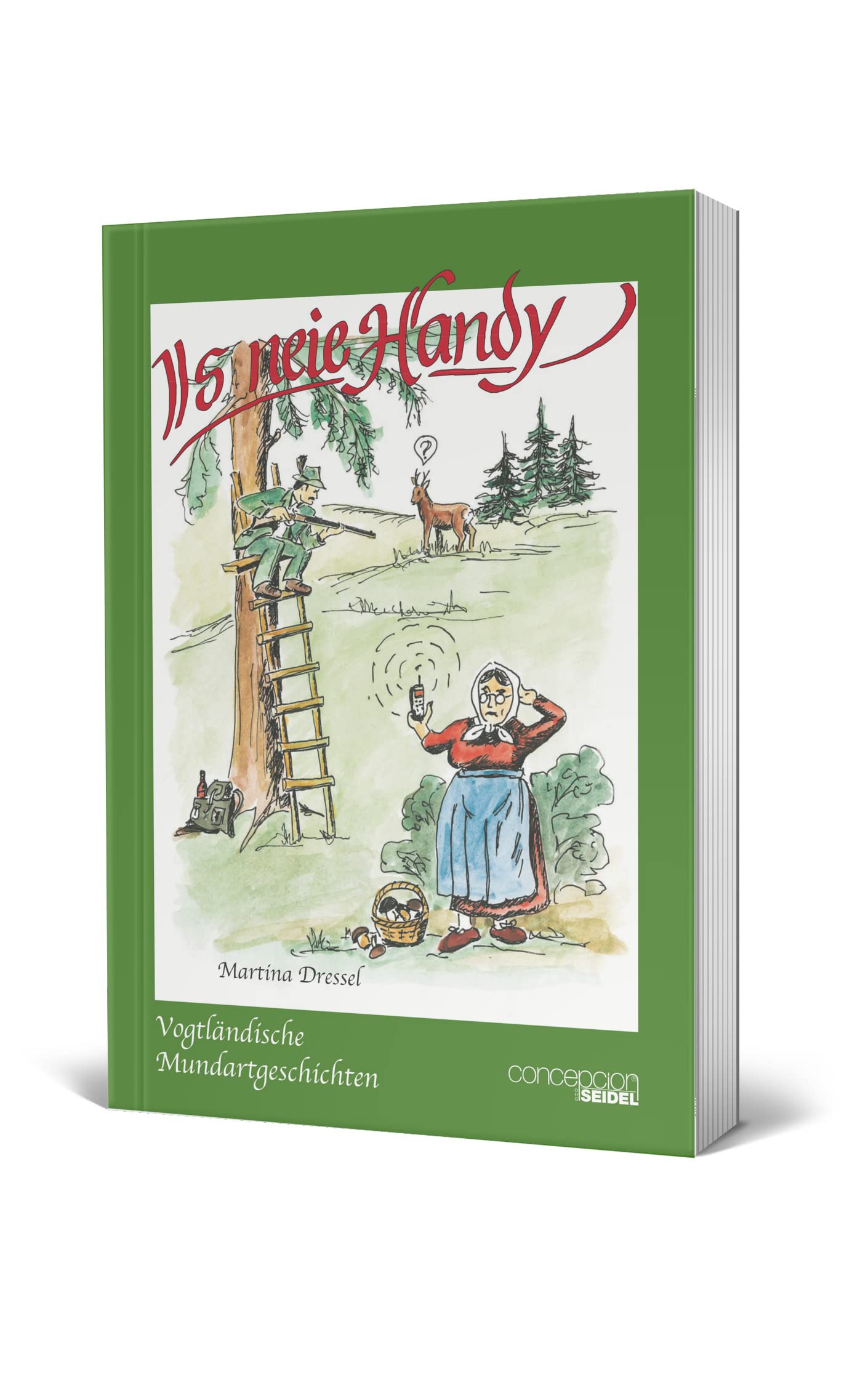 Is neie Handy: Vogtländische Mundartgeschichten. Großdruck book