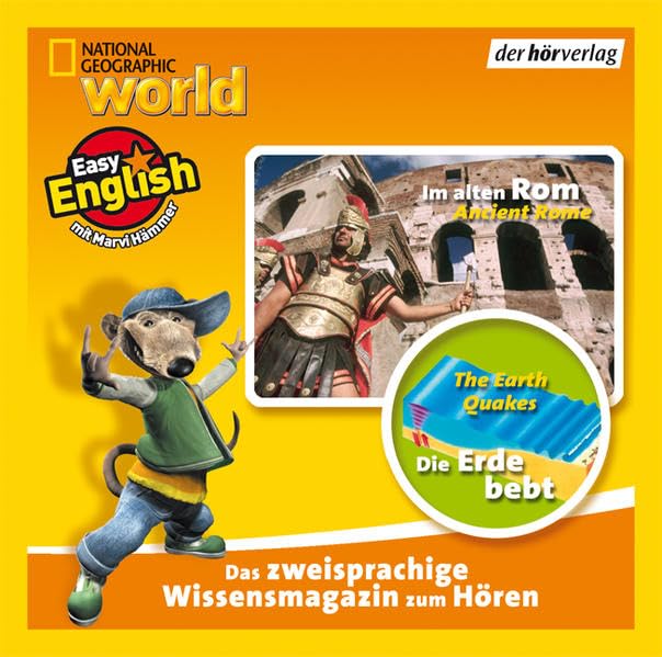 Im alten Rom /Die Erde bebt: Ancient Rome /The Earth Quakes. Hörspiel ab 6 Jahren Non-fiction
