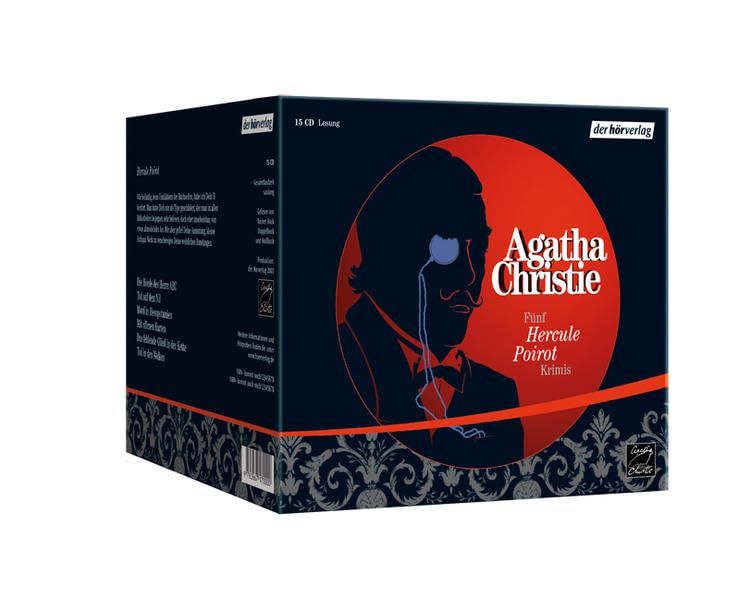 Fünf Hercule-Poirot-Krimis: Lesungen Contemporary literature