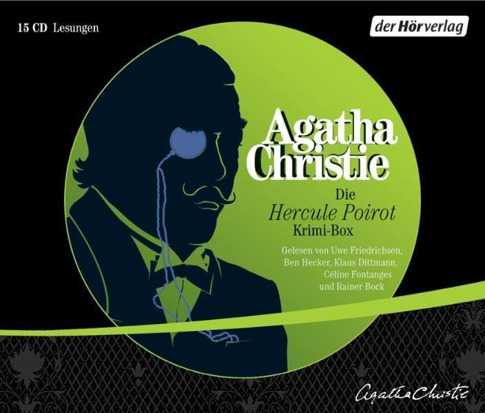 Die Hercule-Poirot-Krimi-Box: Das fehlende Glied in der Kette / Dreizehn bei Tisch / Mit offenen Karten / Mord in Mesopotamien / Die Morde des Herrn ABC Contemporary literature Books