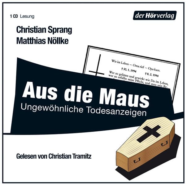 Aus die Maus: Ungewöhnliche Todesanzeigen Manga