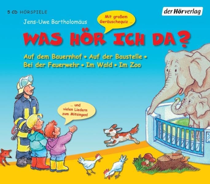 Was hör ich da? Bundle 1: Auf dem Bauernhof / Auf der Baustelle / Bei der Feuerwehr / Im Wald / Im Zoo Novels & Short Stories
