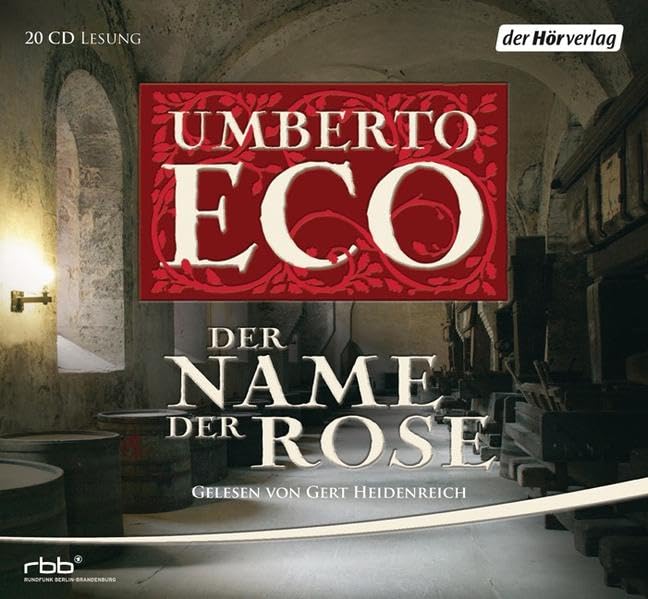 Der Name der Rose: Vollständige Lesung Historical Fiction