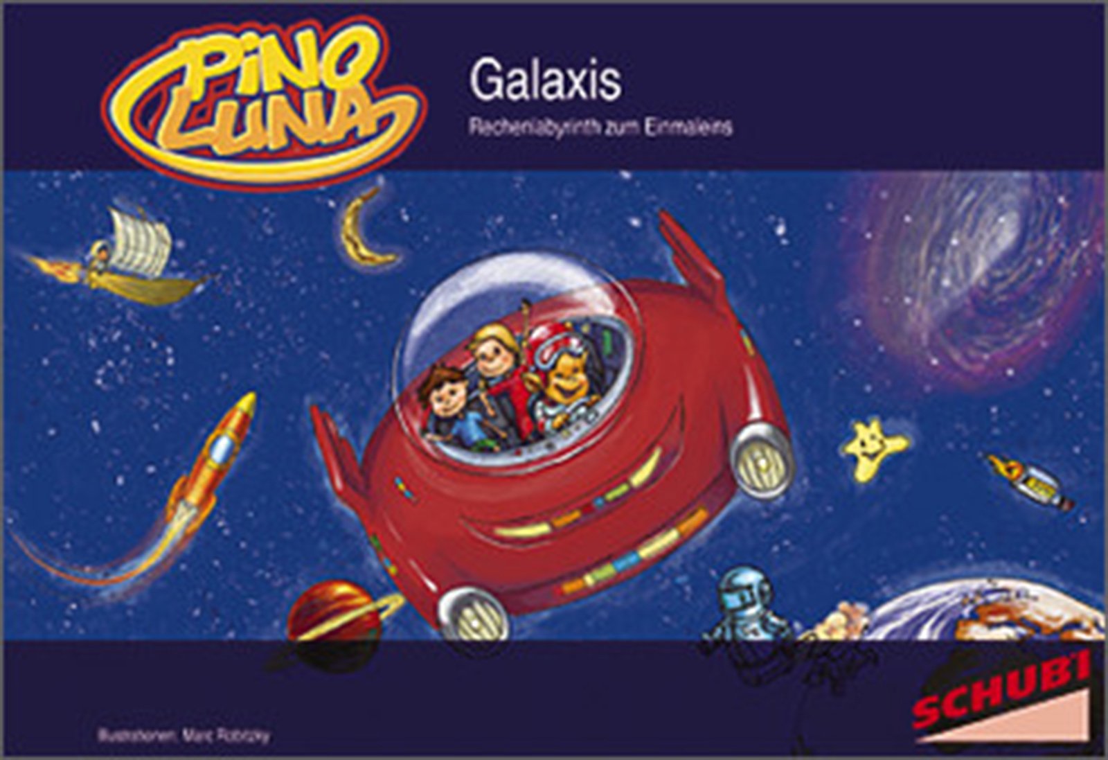 PinoLuna / Pinoluna Galaxis: Rechenlabyrinth zum Einmaleins Study Guides