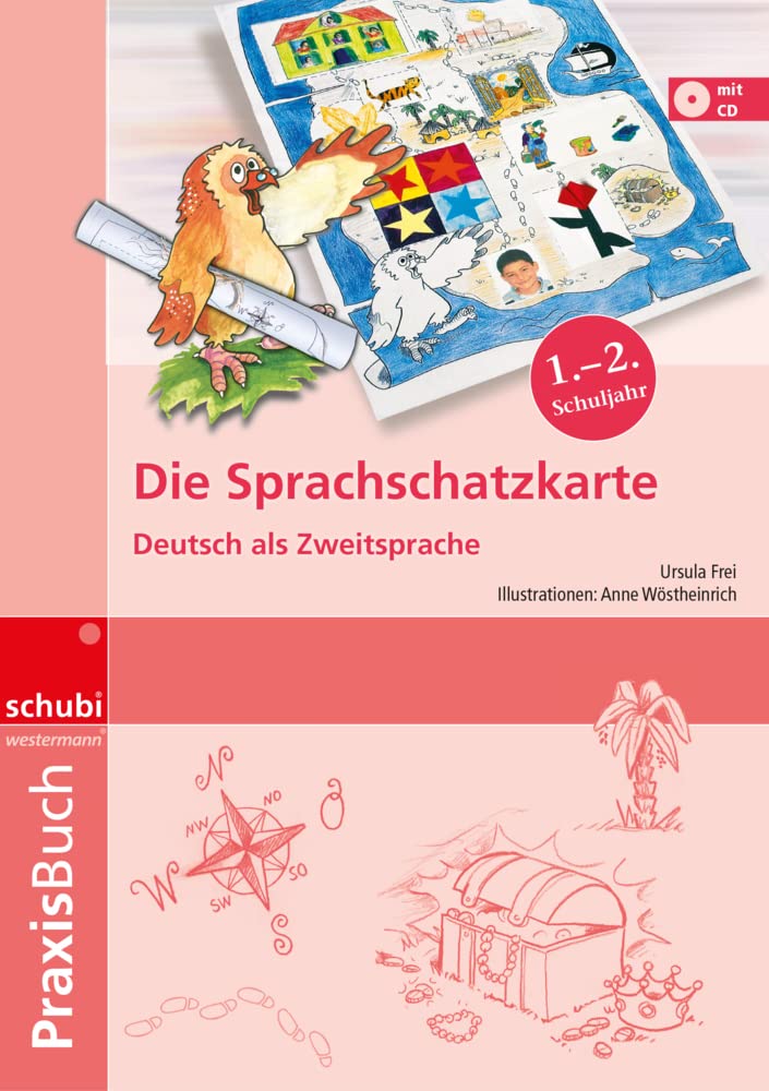Die Sprachschatzkarte: Deutsch als Zweitsprache Praxisbuch (Praxisbücher Deutsch als Zweitsprache: Sprachschatzkiste & Sprachschatzkarte) Learning & Reference
